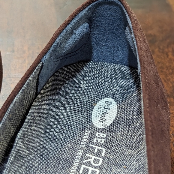 Dr. Scholl's Burgundy Anyways Flat Shoes Be Free Women Sz 7 New without tags - Picture 4 of 6